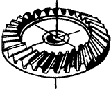 齒輪基本術語錐齒輪、準雙曲面齒輪及其齒輪副